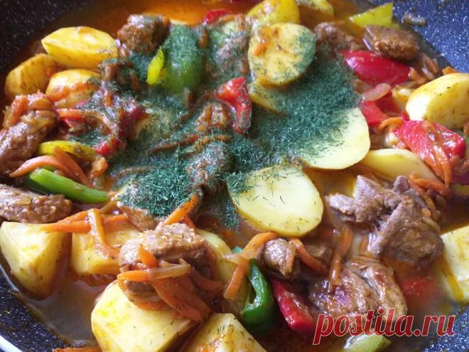 Тушёная утка с картошкой 135 ккал рецепт с фото пошаговый от Галчёнок - Овкусе.ру