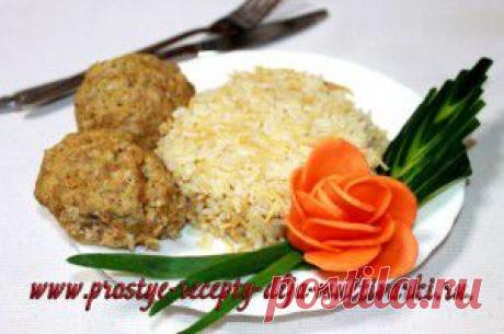 Котлеты на пару с гарниром в мультиварке