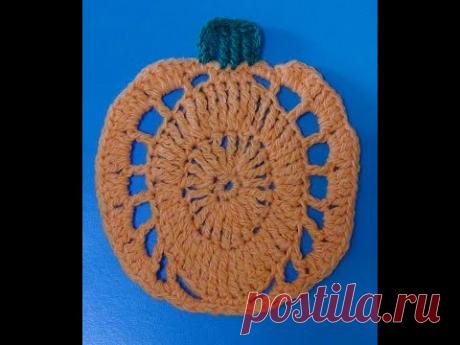 Свяжем &quot;тыкву&quot; крючком.