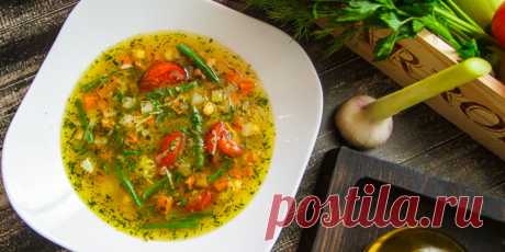 Овощной суп минестроне