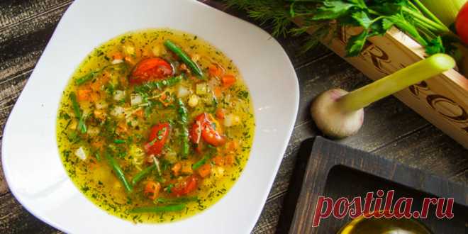 Овощной суп минестроне