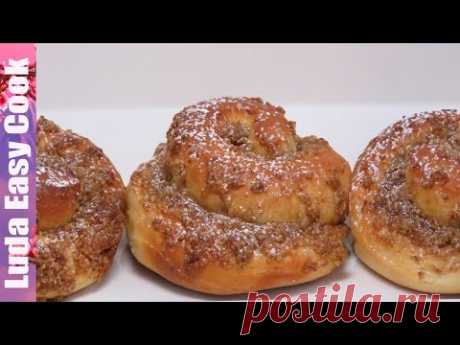 Вкусные БУЛОЧКИ с КОФЕЙНОЙ НАЧИНКОЙ и хрустящей песочной крошкой Striezel recipe Braided Sweet Bread