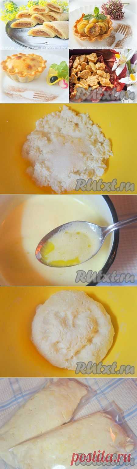 Рецепт творожного теста