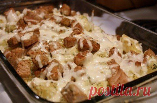 Как приготовить свинина с картошкой в духовке - рецепт, ингридиенты и фотографии