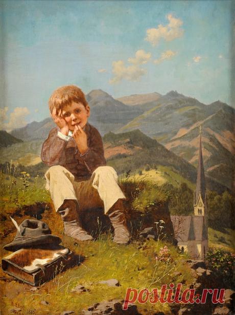 Эберт Антон (Anton Ebert),1845-1896.Австрия.