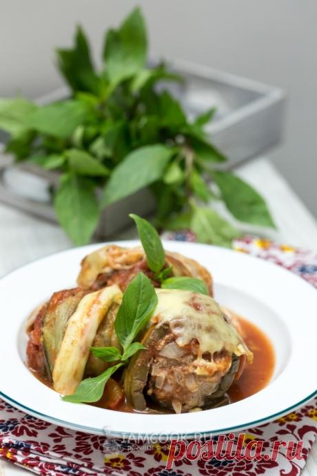 Рулетики из баклажанов с мясом — рецепт с фото на Русском, шаг за шагом. Приготовьте очень вкусный, сытный и сочный ужин.