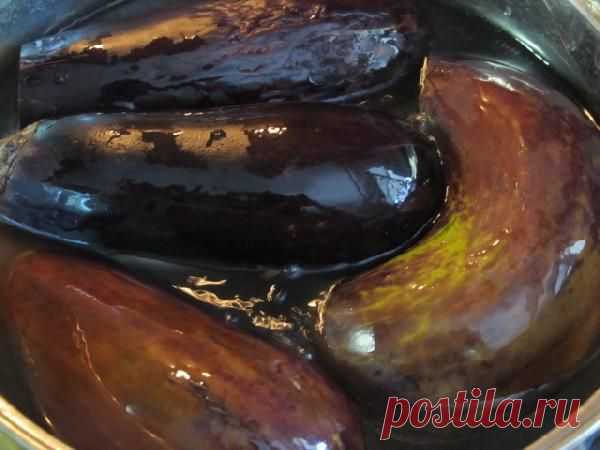 Сезонный рецепт… Баклажаны маринованные — Вкусные рецепты