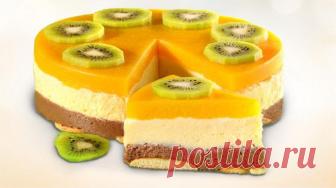 *Торт «Манный» без выпечки на скорую руку*