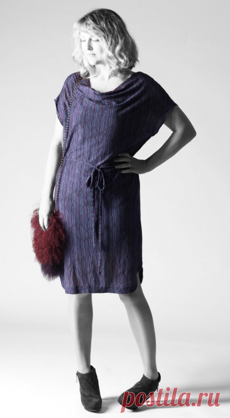 Мадам Рукоделкина - идеи и образы для рукоделия
Женское платье. Выкройка в формате pfd в приложении