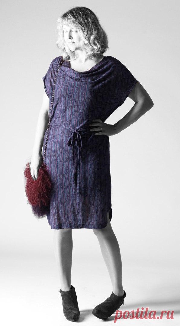 Мадам Рукоделкина - идеи и образы для рукоделия
Женское платье. Выкройка в формате pfd в приложении