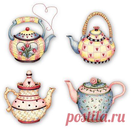 По чашечке чаю,сударыня? / Картинки для декупажа / PassionForum - мастер-классы по рукоделию