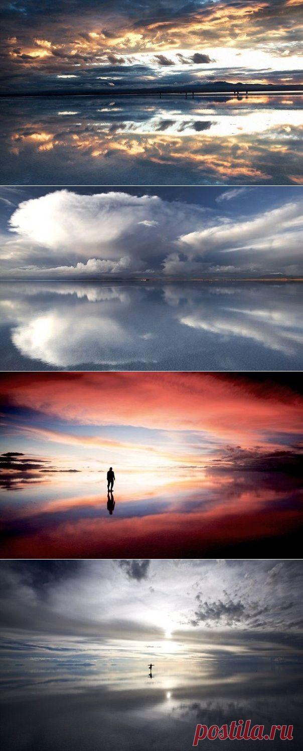 Прогулки по небу от Michael Kittell: уникальный солончак Уюни в Боливии