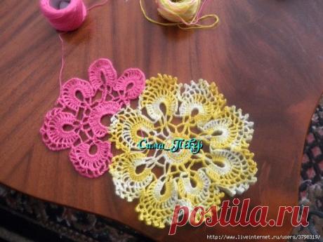 ЛЕНТОЧНОЕ КРУЖЕВО. МАСТЕР КЛАСС ПО ПРОСЬБАМ .