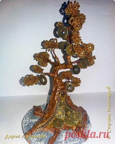 МК денежное дерево с замочком | Страна Мастеров