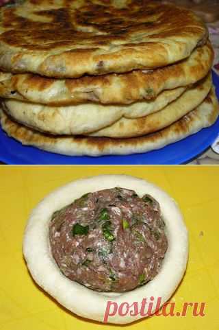 Чудесный хычин - в нем много-много мяса плюс много-много зелени | Четыре вкуса