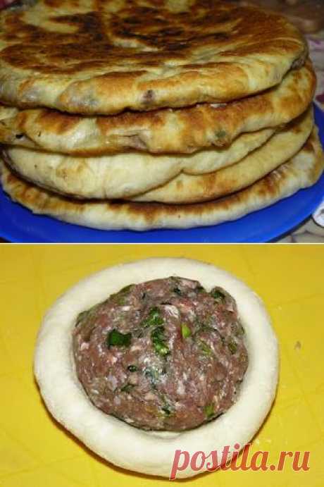 Чудесный хычин - в нем много-много мяса плюс много-много зелени | Четыре вкуса