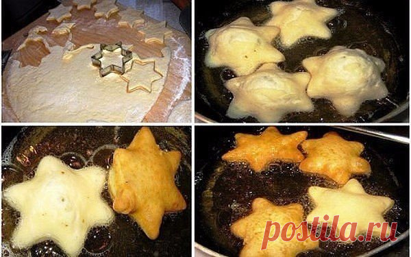 Пышки по-быстрому

Готовятся пышки быстро, пекутся молниеносно и также быстро тают во рту. Мы все их просто обожаем!

Ингредиенты:

2 яйца
3-4 ст.л. сахара
щепотка соли
ваниль
1/2 ч.л. соды
3 ст.л. сметаны (с горкой)
1 ст. л . водки (необязательно).

Приготовление:

Яйца взбить с сахаром, добавить щепотку соли, ваниль, гашенную соду, сметану и водку. Все хорошо смешать и добавить муки. Замесить мягкое, не прилипающее к рукам, тесто. Раскатать не тонко (чуть меньше см), выр...