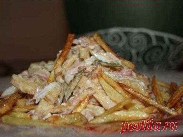 Салат "Анастасия". Кулинарный шедевр из простых продуктов!