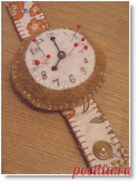 Amy of “Lucykate Crafts” blogs out of the UK and has this cute “wrist watch pin cushion tutorial” for us with complete instructions. Like Amy set your watch for your favori…