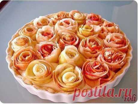 Яблочный пирог с розочками. Кулинарная идея!;.Безумно вкуснo!! Быстро, легко и ОЧЕНЬ вкусно! Рецепт совсем простой. !! Более подробно о рецепте можете узнать в источникe: шеф-повар Одноклассники, по ссылке fastppc.net/dhNe Рекомендуем посмотреть!!! Приятного аппетитa

Дорогие кулинары! Чтобы не потерять рецепт, жмите &quot;Класс!&quot;, а потом &quot;поделиться&quot;. Рецепт будет на вашей стене В Одноклассники. Всё ОК!