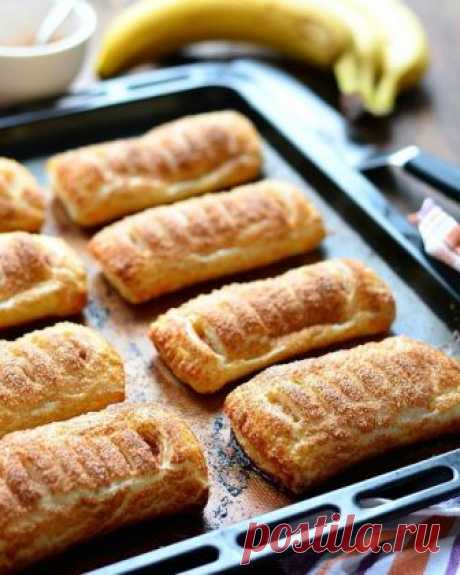 Слойки с бананом: быстро и безумно вкусно ;) | PASTRY CHEF | Яндекс Дзен