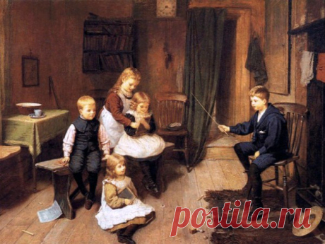 Гарри Брукер (1848 - 1940, Inglese) | Я дитя