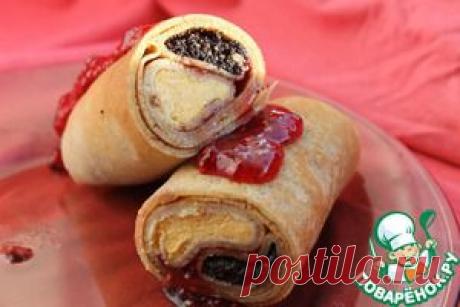 Миндальные блинчики "Восторг" - кулинарный рецепт