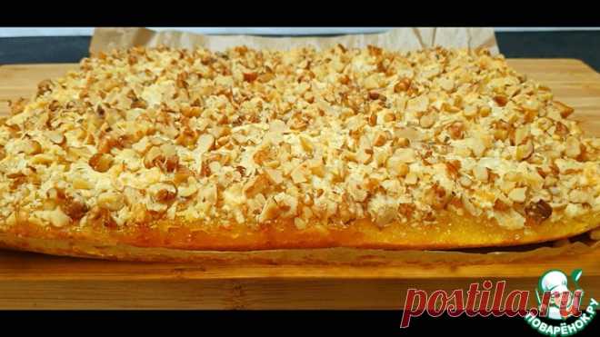 Пирог с яблочно-лимонной начинкой Кулинарный рецепт