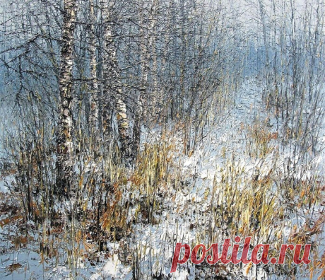 Динамичная живопись Дмитрия Кустановича.