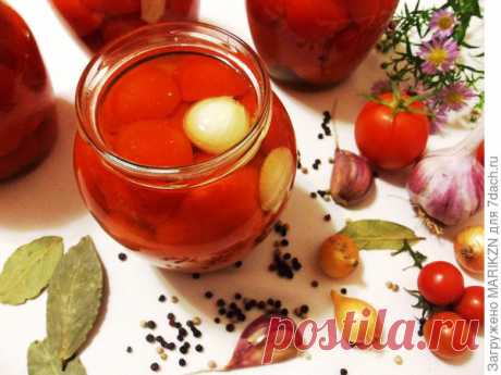 Десертные помидоры (с корицей)