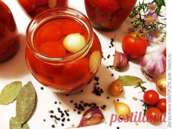Десертные помидоры (с корицей)