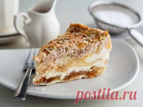 Яблочный манник в мультиварке