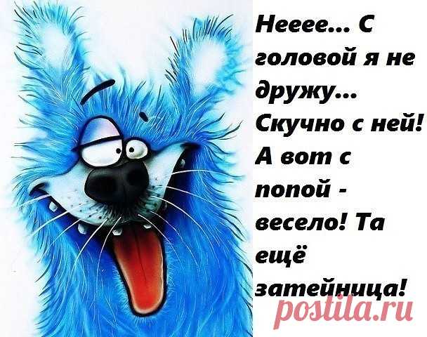 Встречаются две секретарши и обсуждают своих начальников... 
Мальчик пристает к отцу:— Пап, а как устроены мозги?— Отстань!— Ну как устроены мозги?— Отстань, у меня ДРУГОЕ в голове.

Сидит студент грустный такой. Подходит второй:- Чё такой грустный?- Три дня д…