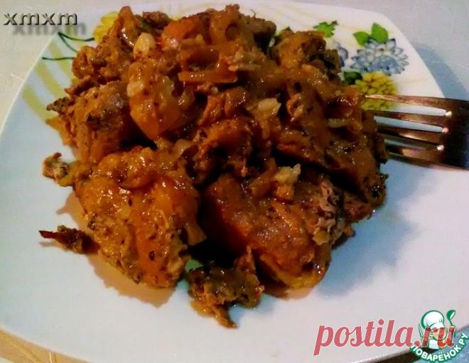 Мясо луковое в горшочках – кулинарный рецепт