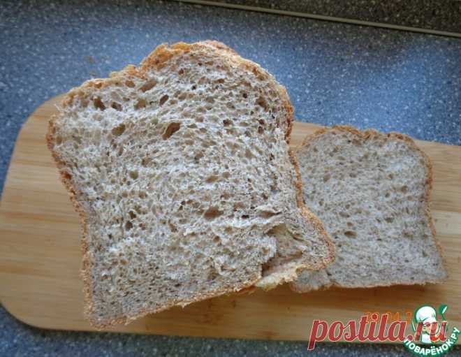 Чесночный хлеб на цельной муке - кулинарный рецепт