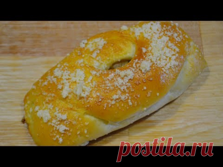 БУЛОЧКИ - Конверты с Яблоками и "Ночное" Тесто | Buns with apples