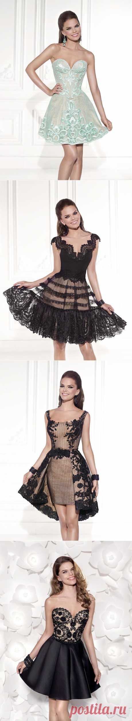 Дизайнерские платья - Tarik Ediz Short Dresses 2015.