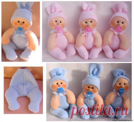 Текстильные пупсы)))).