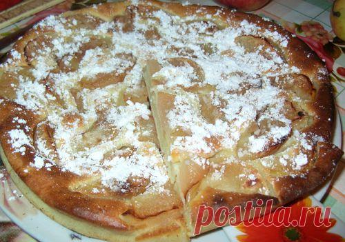 Пирог с яблоками | Жить в радости