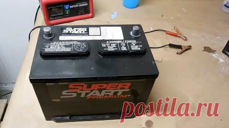 Как восстановить автомобильный аккумулятор пищевой содой