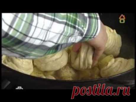 Паровые рулеты с картошкой или штрудель