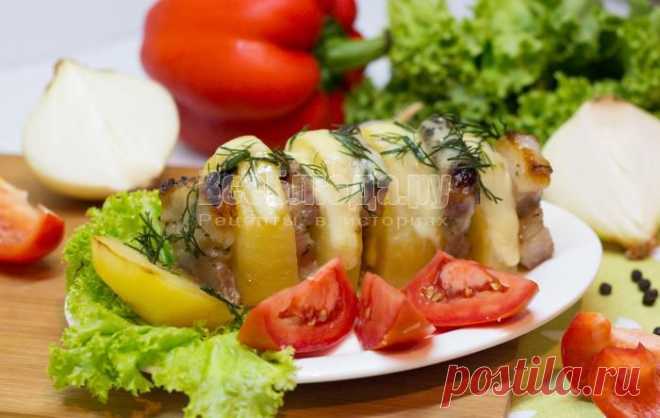 Картошка с грудинкой в духовке. Рецепт с пошаговыми фото | Все Блюда