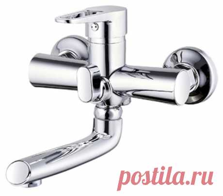 Купить Смеситель для ванны с подключением душа G-lauf NUD3-A045 однорычажный по низкой цене с доставкой из маркетплейса Беру
