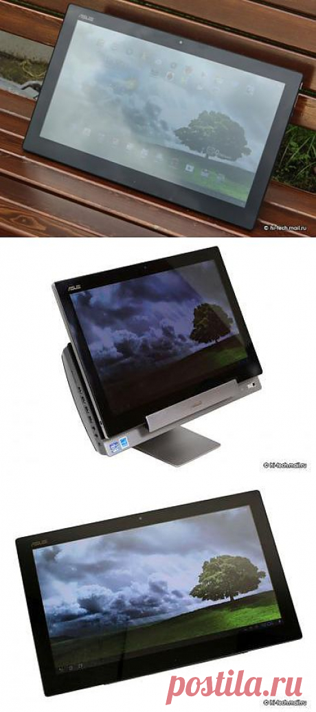 Обзор ASUS Transformer AiO P1801: самый необычный моноблок / Hi-Tech.Mail.Ru
