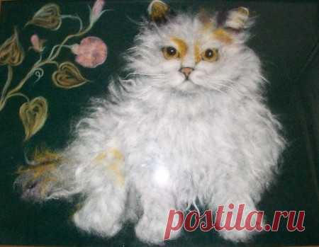 Картины из ваты - завораживающая красота