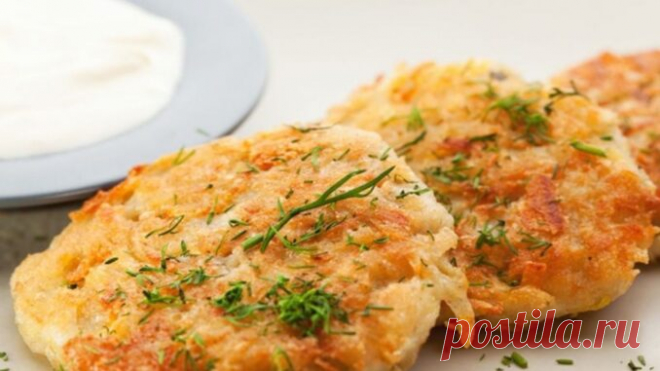 Драники с квашеной капустой - Кулинарные рецепты 
