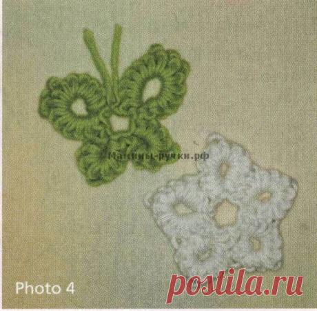 Кружево фриволите вязаное крючком - Школа вязания крючком - Мамины ручки