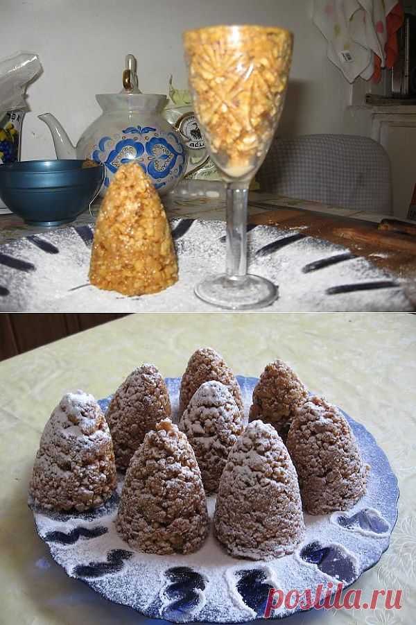 новогодние шишки.