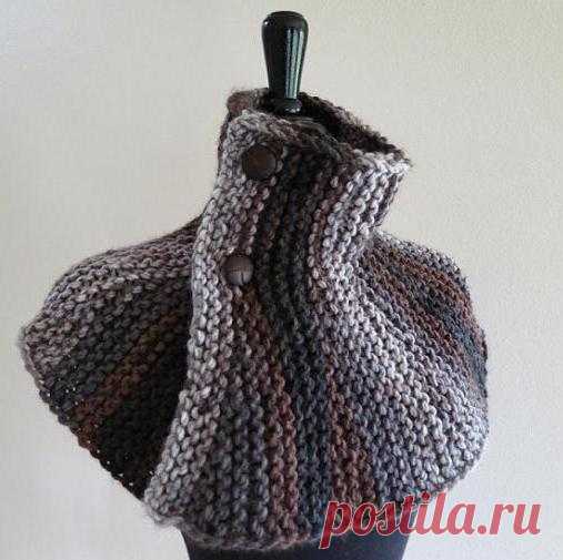 Манишка спицами: схема и советы вязания
