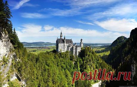 Замок Нойшванштайн, Германия, Баварские Альпы